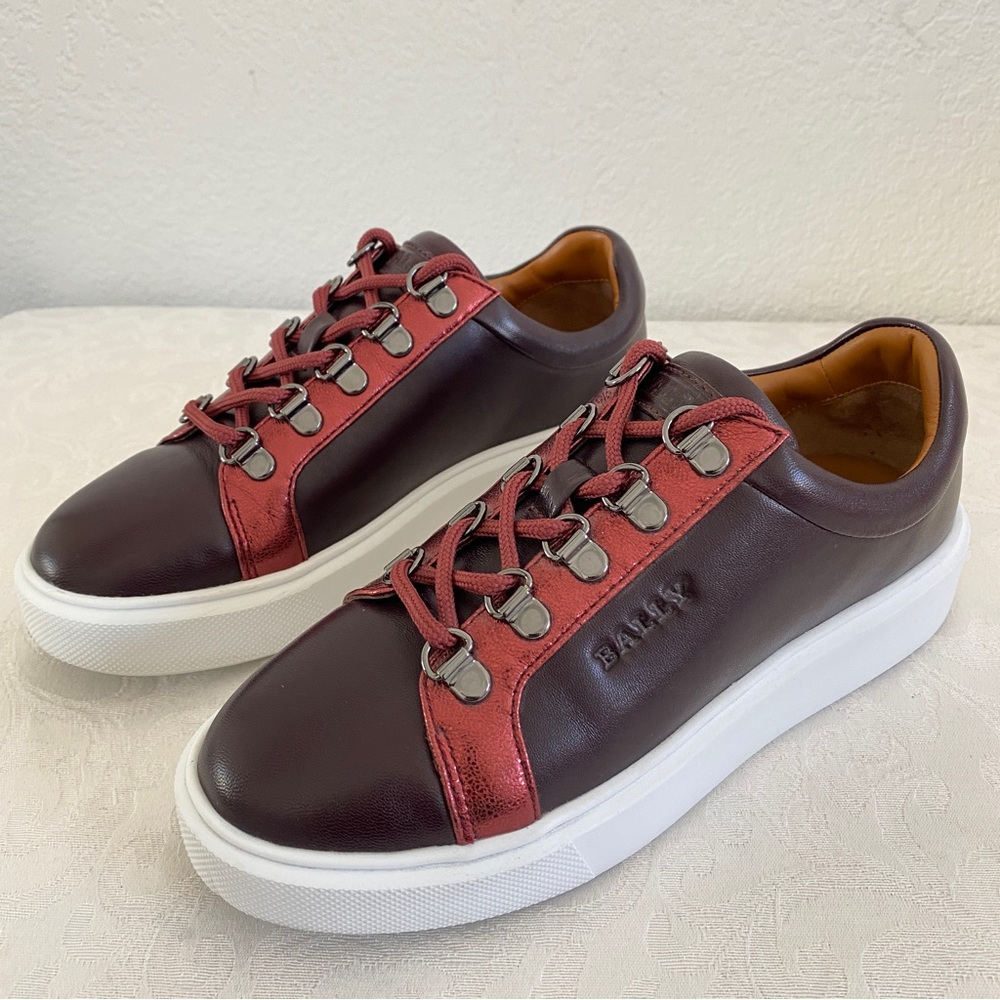 Bally leather sneakers